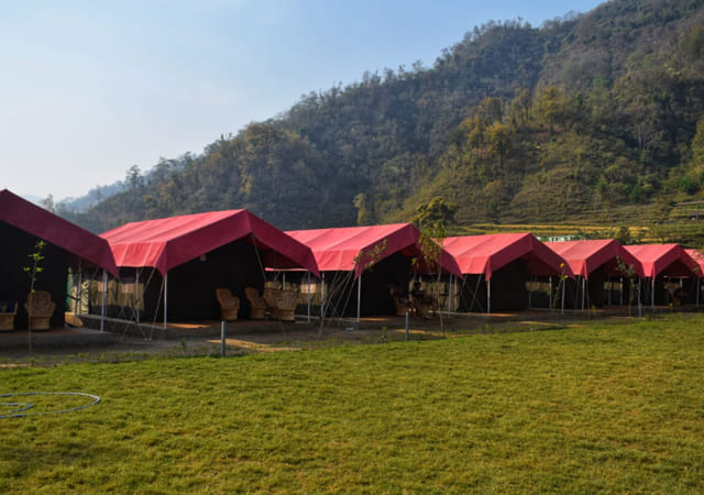 Camping and Rafting in Rishikesh
